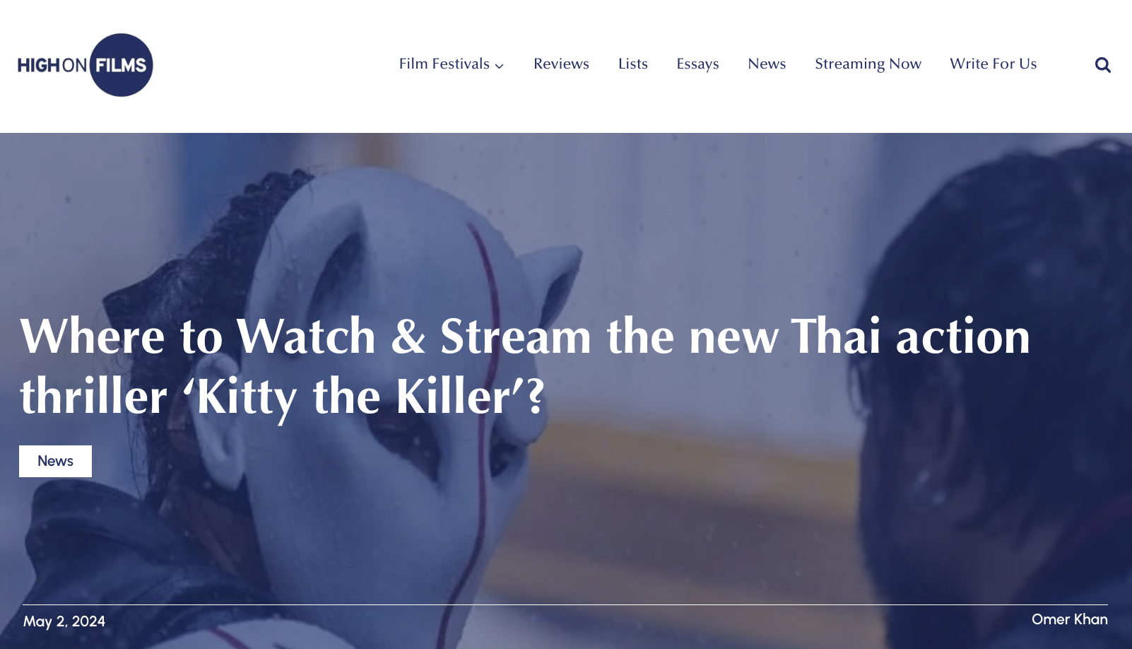 Where to Watch & Stream the new Thai action thriller ‘Kitty the Killer’?